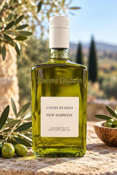 Preview: Olivenöl Extra Vergine New Harvest Moresca Frantoio Galioto Sizilien